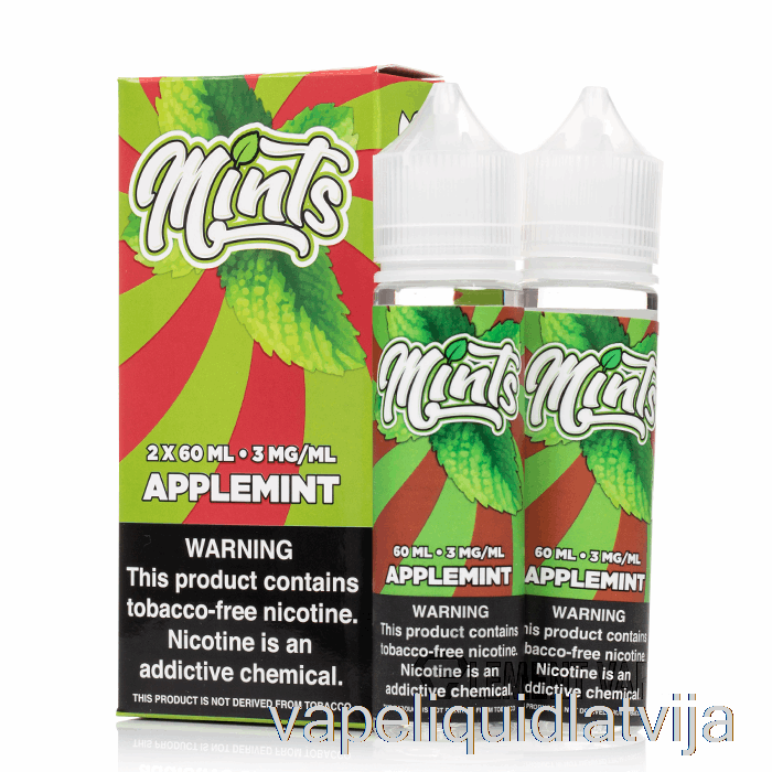 Applemint - Mints Vape Co - 120ml 6mg Vape šķidrums